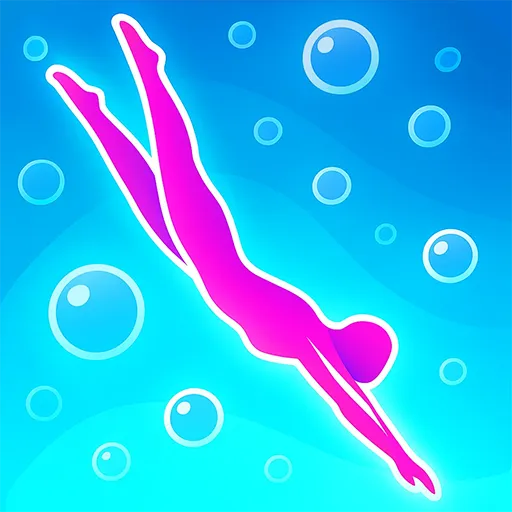 Game icon for Purple Diver by VOODOO