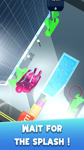 Gameplay screenshot 3 from Purple Diver - Sports game