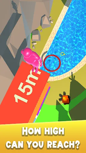 Gameplay screenshot 4 from Purple Diver - Sports game